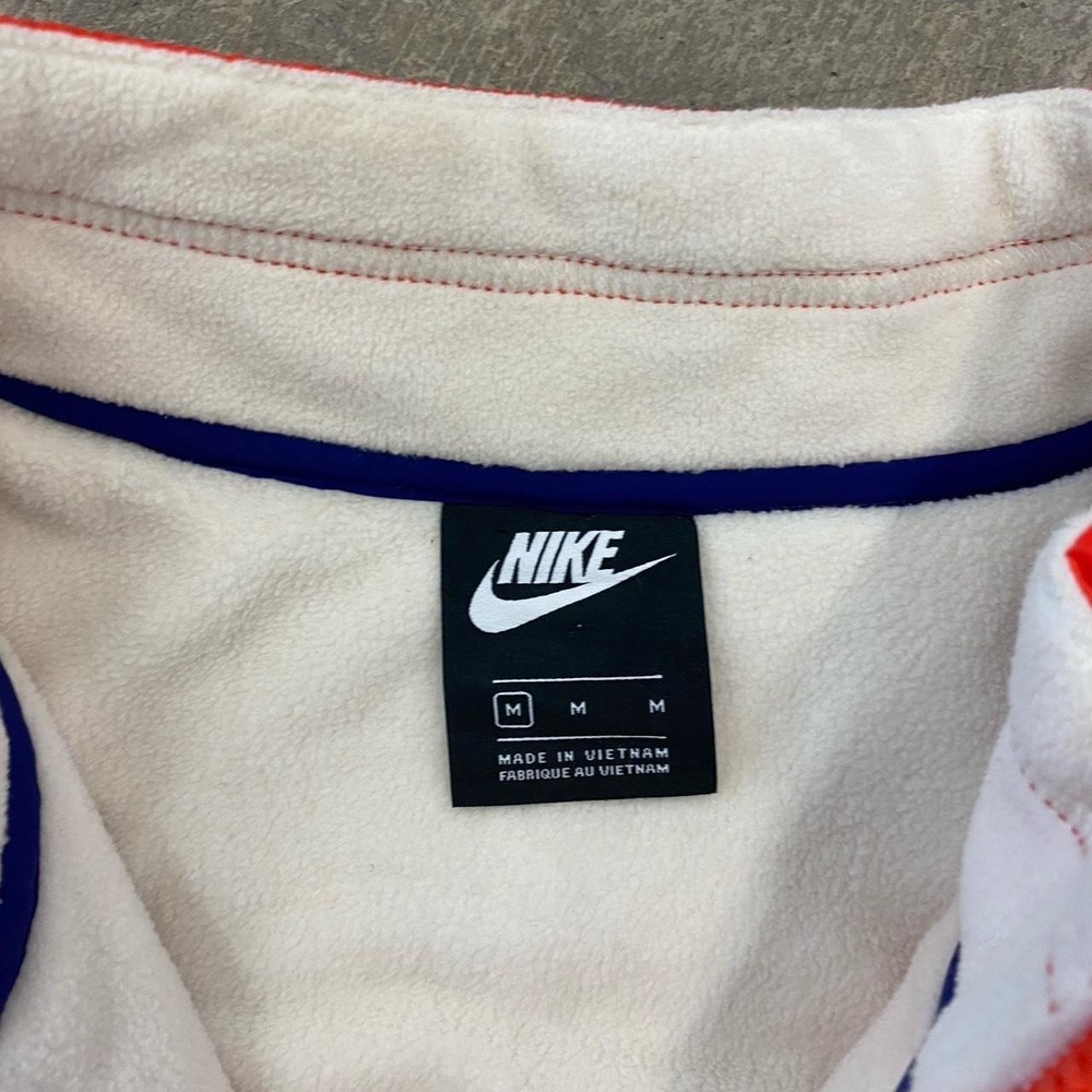 Vintage Nike Colorblock Quarter Zip Fleece Jacket Womens Size Medium - Picture 3 of 6